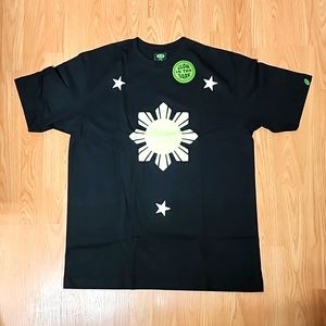 Philippines Sun Glow in the dark Men's Tee Size 2xl